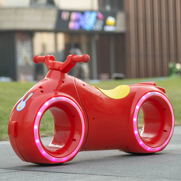 Carro elétrico de equilíbrio para crianças de 2 a 8 anos de idade Caminhão de bicicleta para bebês Carro de música flash Carro de presente para bebês