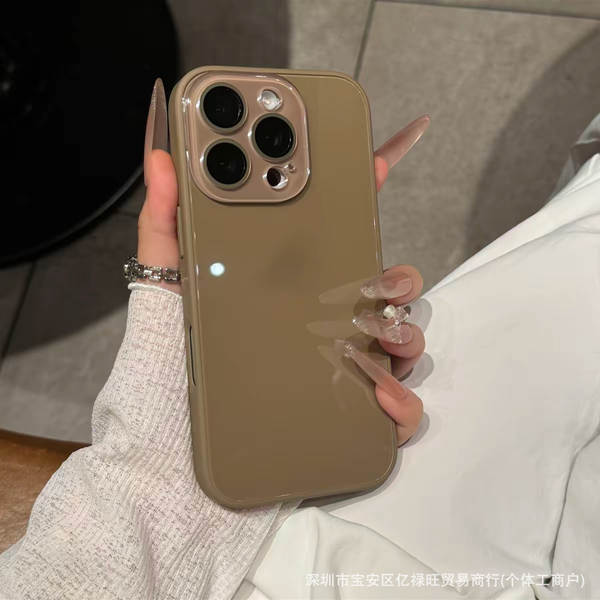 Aplicável ao iPhone 17 Promax Telemóvel Capa de vidro limpo de proteção do iPhone 16