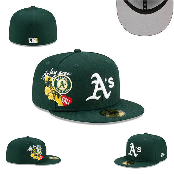 Chapéu de beisebol totalmente fechado, não ajustável, novo chapéu de beisebol hip-hop da liga americana