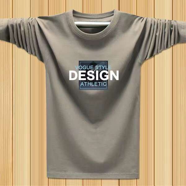Camiseta Masculina de Manga Longa