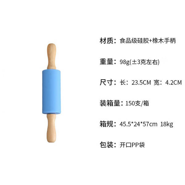 Rolo de silicone para massa