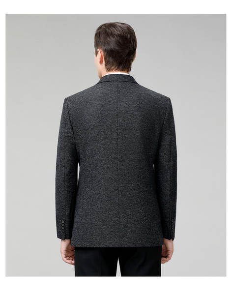 Vestido masculino de primavera e outono 2024 novo casaco do pai de meia-idade