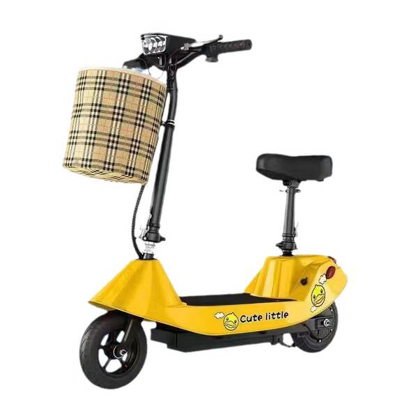 Pequeno golfinho mini carro elétrico com bateria pequeno carro de garrafas dobráveis para o trabalho no campus