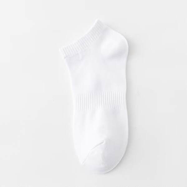 Meia 7A antibacteriana Xinjiang masculina feminina primavera outono preto branco média altura masculina anticheiro esportiva respirável