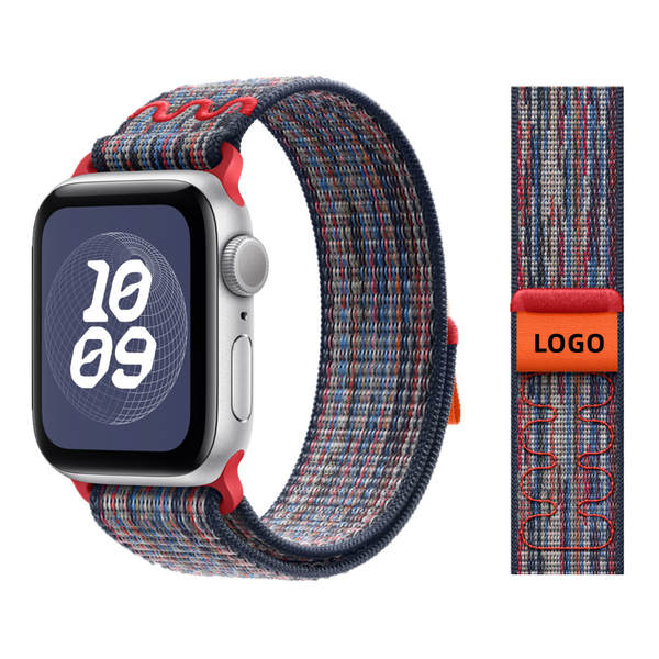Pulseira para Apple Watch 11 iWatch 45678910 Nike nylon loop