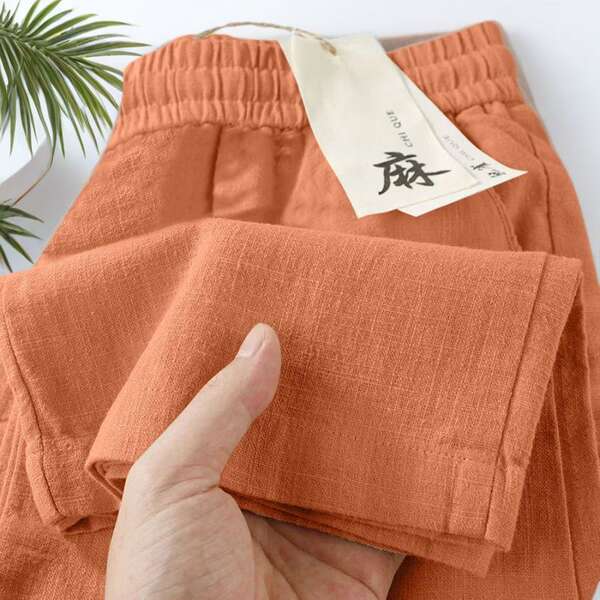 Calça de Linho para Verão