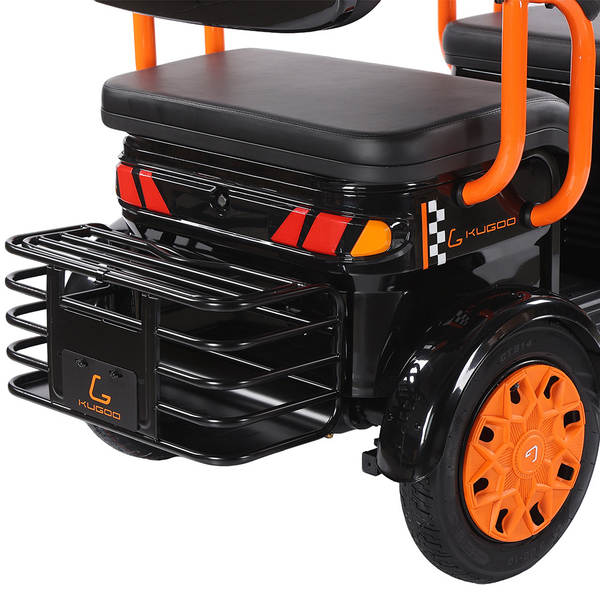KUGOO T2 triciclo elétrico 500W 60V 60KM faixa de rodagem motorizada triciclo 3 rodas