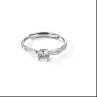 Anel Feminino Luxo Brilhante