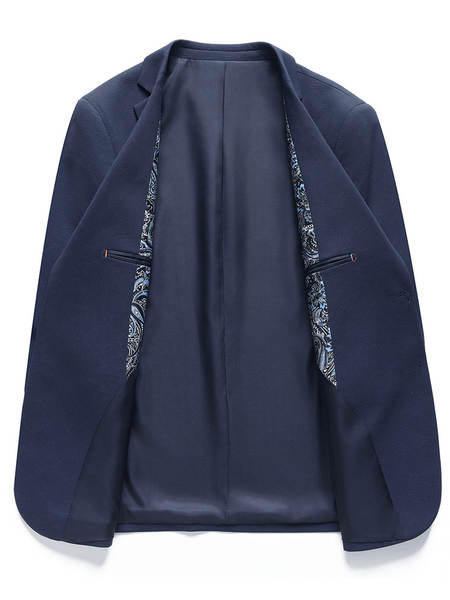 Vestido de casaco de solteiro de primavera para homens de negócios