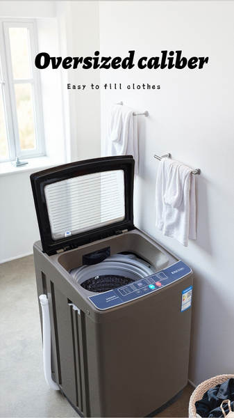 Máquina de lavar roupa automática com secadora