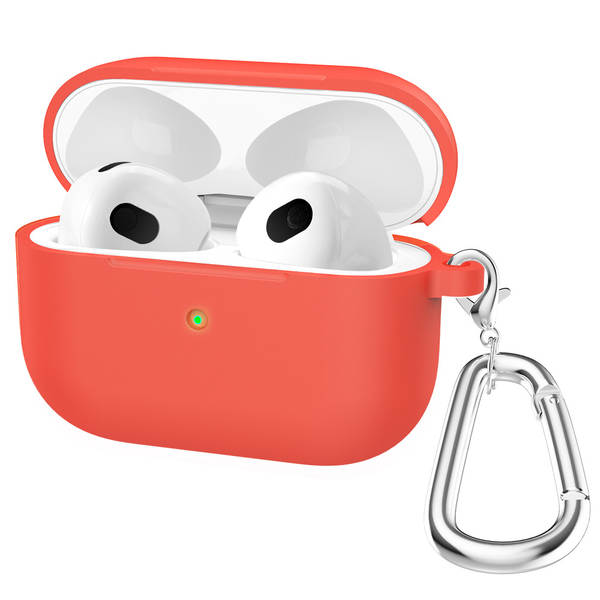 Nova capa de silicone espesso airpods pro 2ª geração com case integrado airpods 3