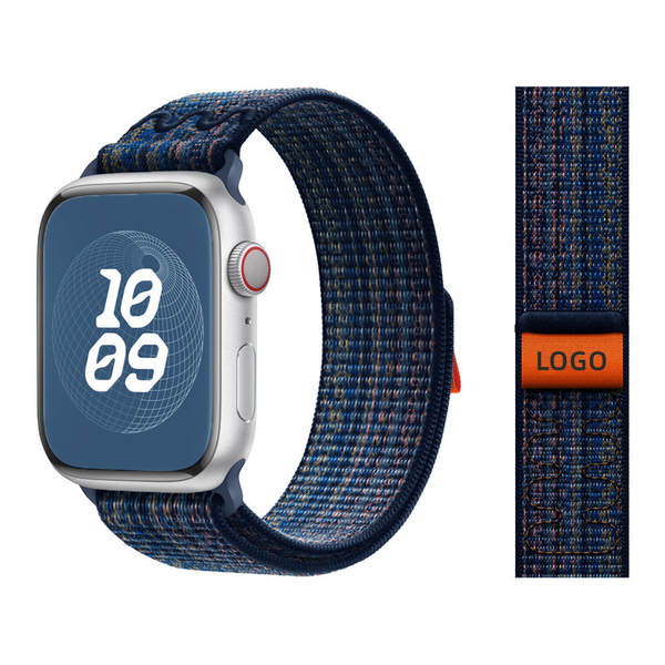 Pulseira para Apple Watch 11 iWatch 45678910 Nike nylon loop