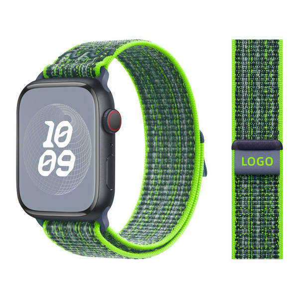 Pulseira para Apple Watch 11 iWatch 45678910 Nike nylon loop