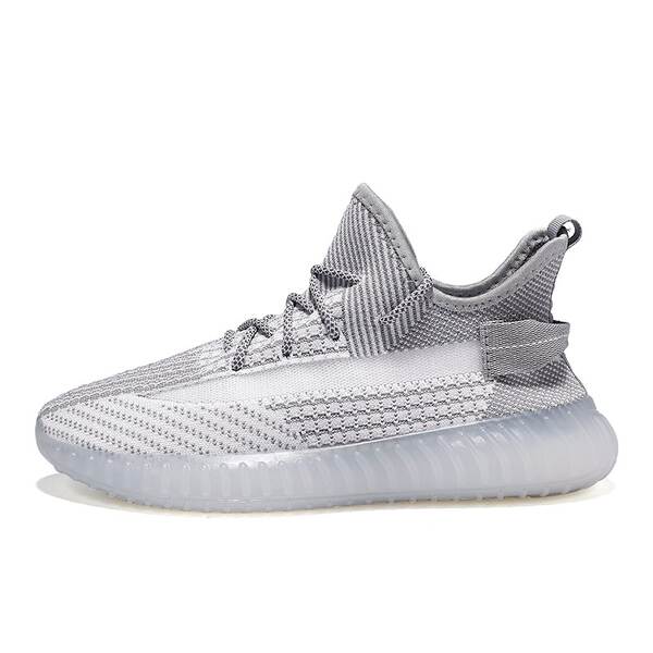 Grandes sapatos de coco para homens e mulheres do mesmo modelo de tecelagem de tela de sapatos de esportes transfronteiriços fábrica de sapatos de corrida com 100 peças básicas em dinheiro