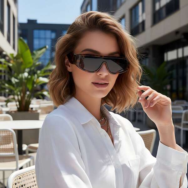 Óculos de sol quadrado estilo europeu e americano novo alta qualidade bicolor sensual street wear versátil óculos escuros personalizado óculos de moda viral