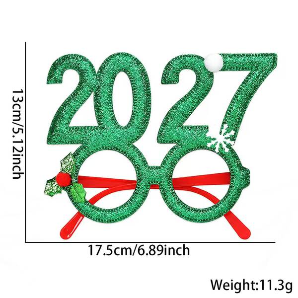 2027 Feliz Ano Novo Festa de Natal
