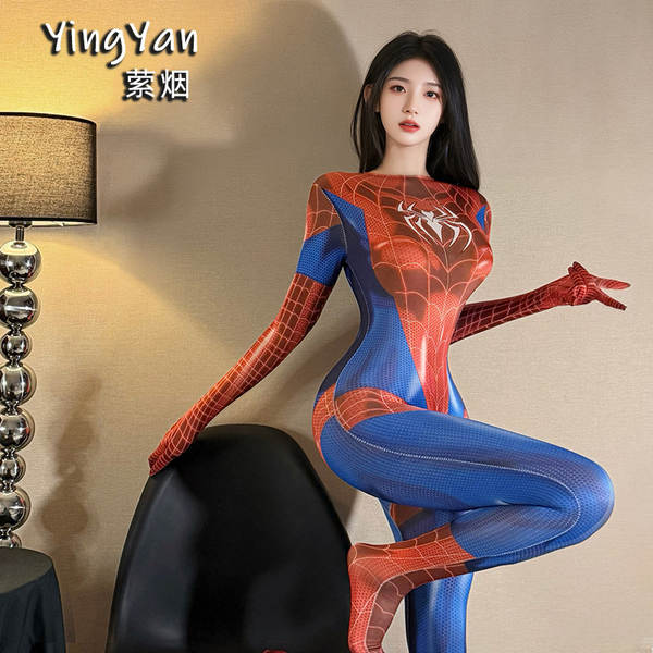 Conjunto de Fantasia Mulher-Aranha