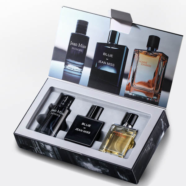 Pequena cidade do Vietnã Ichan homens perfume kit azul perfume atacado terra deserto perfume caixa fresco durável