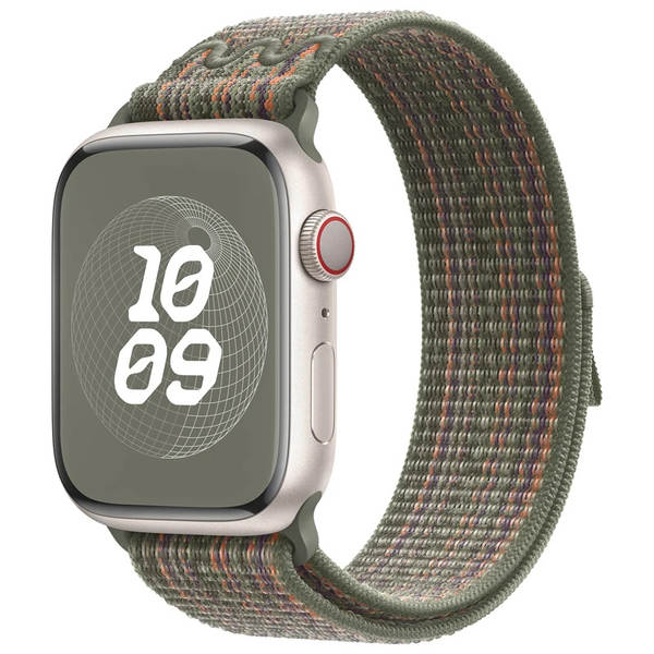 Pulseira para Apple Watch 11 iWatch 45678910 Nike nylon loop