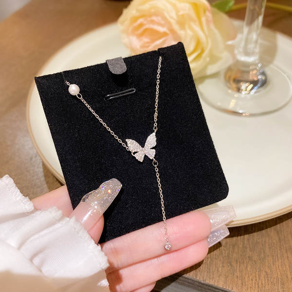 Colar feminino em titânio aço luxo não desbota versátil pendente sofisticado design exclusivo minimalista corrente clavícula acessório importação