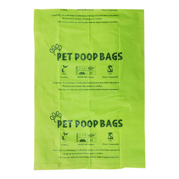 Biodegradable pet poop bags