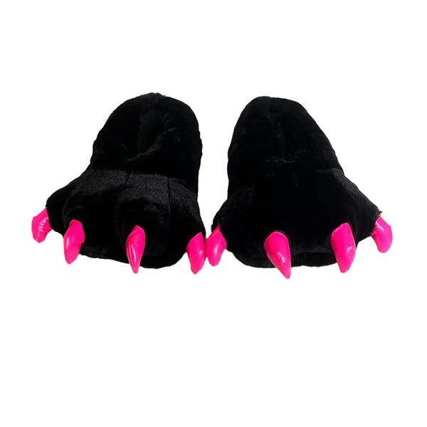 Chinelo de Dinossauro Peludo