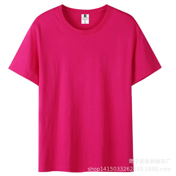 Vestido de verão de algodão curto T-shirt para meninos adolescentes meia-mancha 200 gramas peso pesado de verão de lazer relaxante