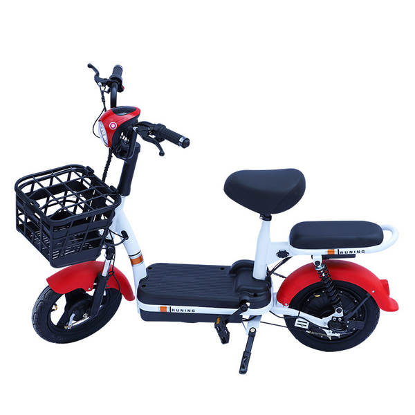 Transfronteiriço padrão adulto de duas rodas 48V Pequeno Príncipe carro elétrico bicicleta elétrica embalagem de pé