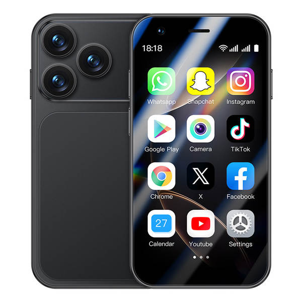 TK mini celular a17mini Android inteligente 3,0 polegadas de tela dupla placa de reposição para estudantes