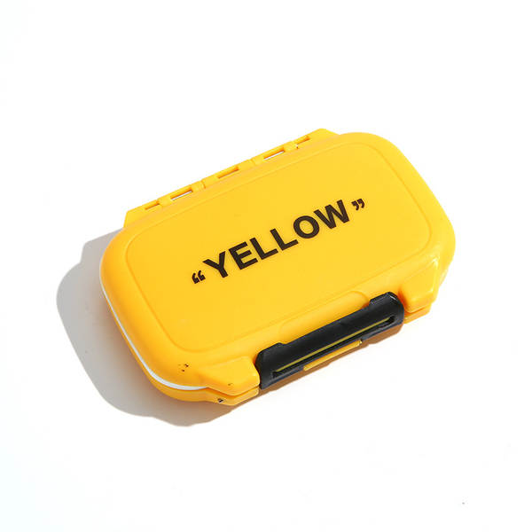 Caixa de comprimidos de trigo de 4 gramas selada com mini-cápsulas, comprimidos distribuídos com um pequeno logotipo de impressão ecológica