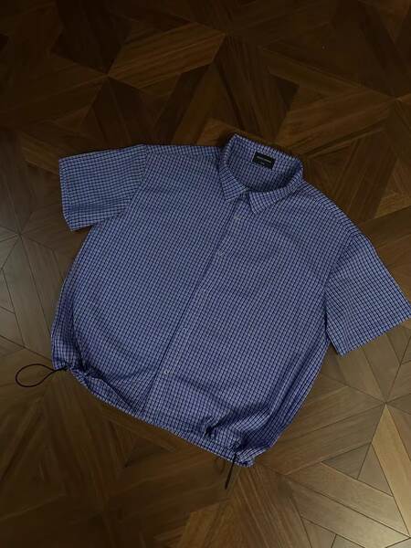 Transfronteiras de colheita manual royal bluegrass camisa curta curta curta curta estereótica camisa t-shirt