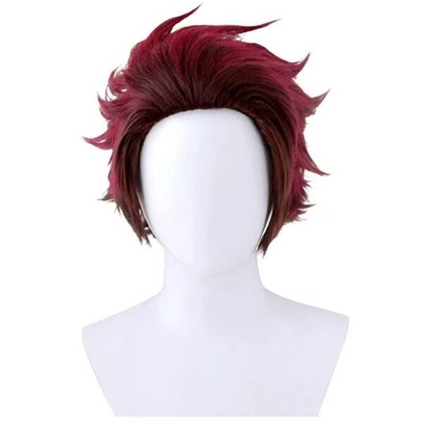 Peruca Cosplay Tanjiro