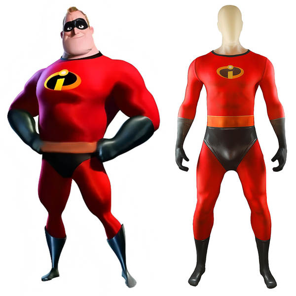 Traje de Cosplay do Sr. Incrível Vermelho