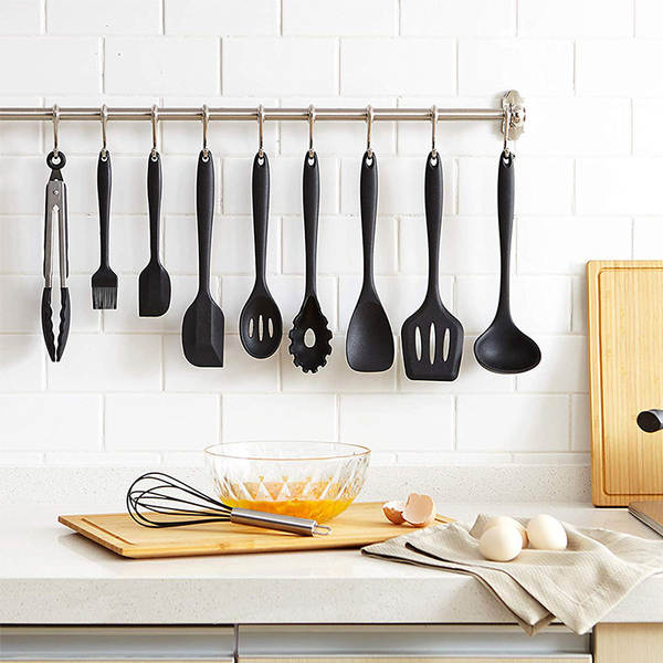 Conjunto de 10 Peças de Silicone para Cozinha