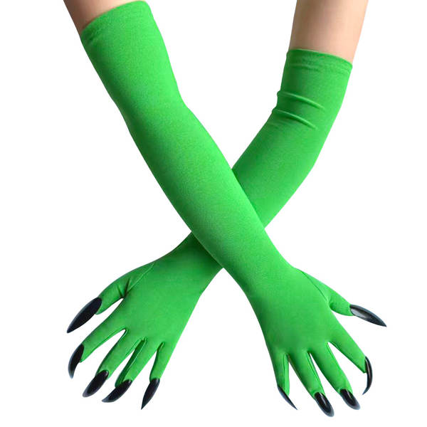 47 centímetros longas luvas de Halloween vestido com luvas longas cosplay luvas de Halloween