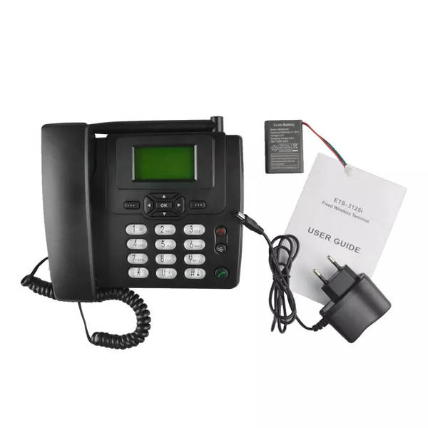 Exportação do comércio externo GSM sem fio placa de entrada telemóvel ETS3125I móvel 2g escritório casa rádio FM