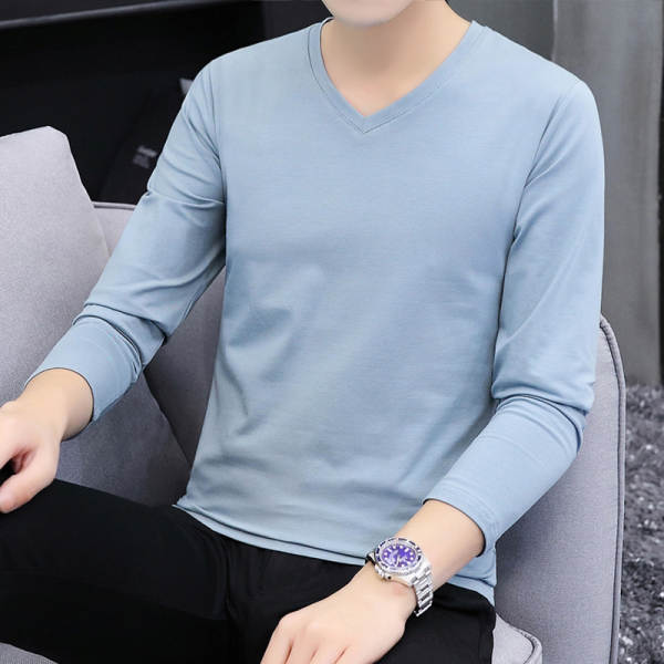 Camiseta masculina de manga longa
