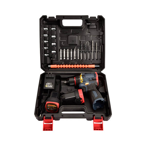 16.8V Comércio Exterior Carregamento elétrico de borracha de lítio de cobre puro sem borracha manual de borracha elétrica multifuncional kit de ferramentas de parafuso elétrico