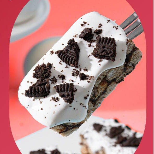 Aoquiaomusi bolo de milho com cobertura de leite sabor chocolate açúcar para café da manhã escritório dormitório doces lanches