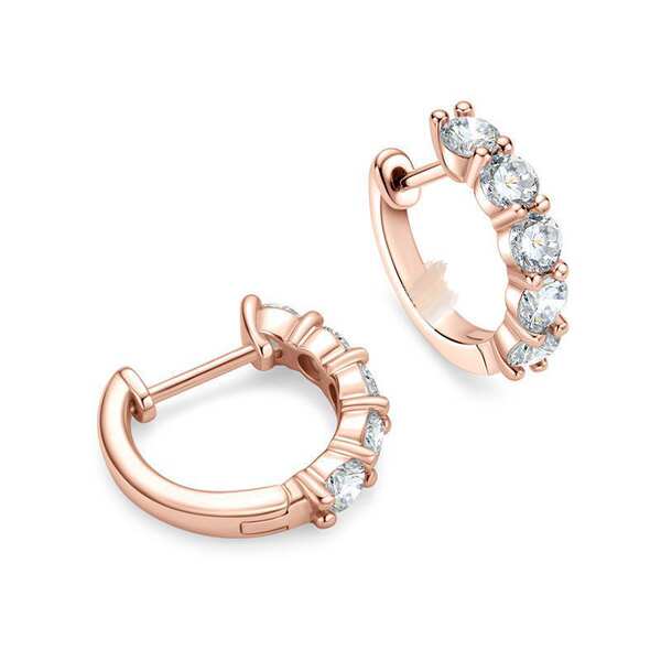 Brinco de Diamante Punk