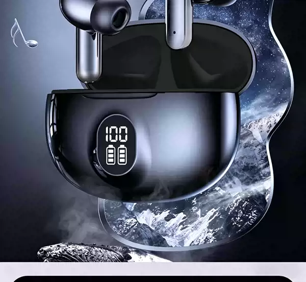 O fone de ouvido sem fio Bluetooth 2026 novo fone de ouvido sem fio de alta qualidade de longa duração de alta potência de movimento de redução de ruído