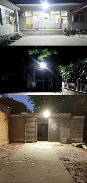 Lâmpada Solar de Jardim com Sensor de Movimento
