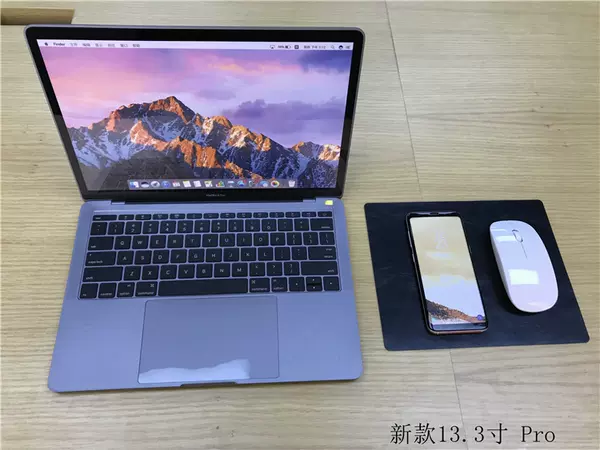 MacBook Pro 13.3 polegadas Computador portátil modelo de simulação de computador peças de arte Exposições de fotografia
